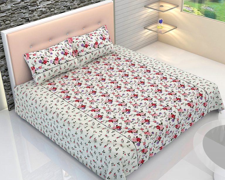 Adhiyagay Bedsheet Double Bed